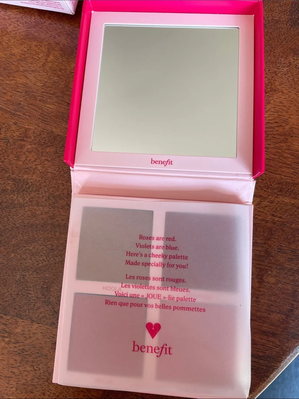Benefit Cheeky Love Letter Palette - Hot Pink & Brown. Not used.